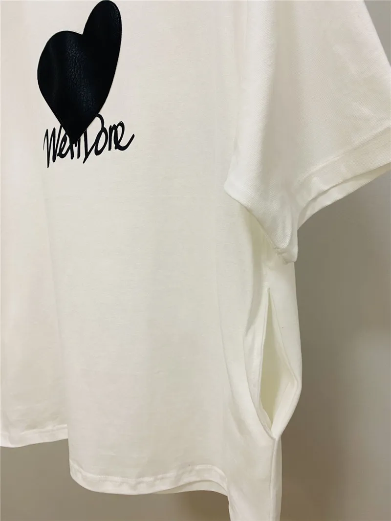 21ss NEW TOP hip-hop We11done Men Women Short sleeve T shirt 1:1 Best Quality Love logo Tee
21ss NEW TOP hip-hop We11done Men Women Short sleeve T shirt 1:1 Best Quality Love logo Tee