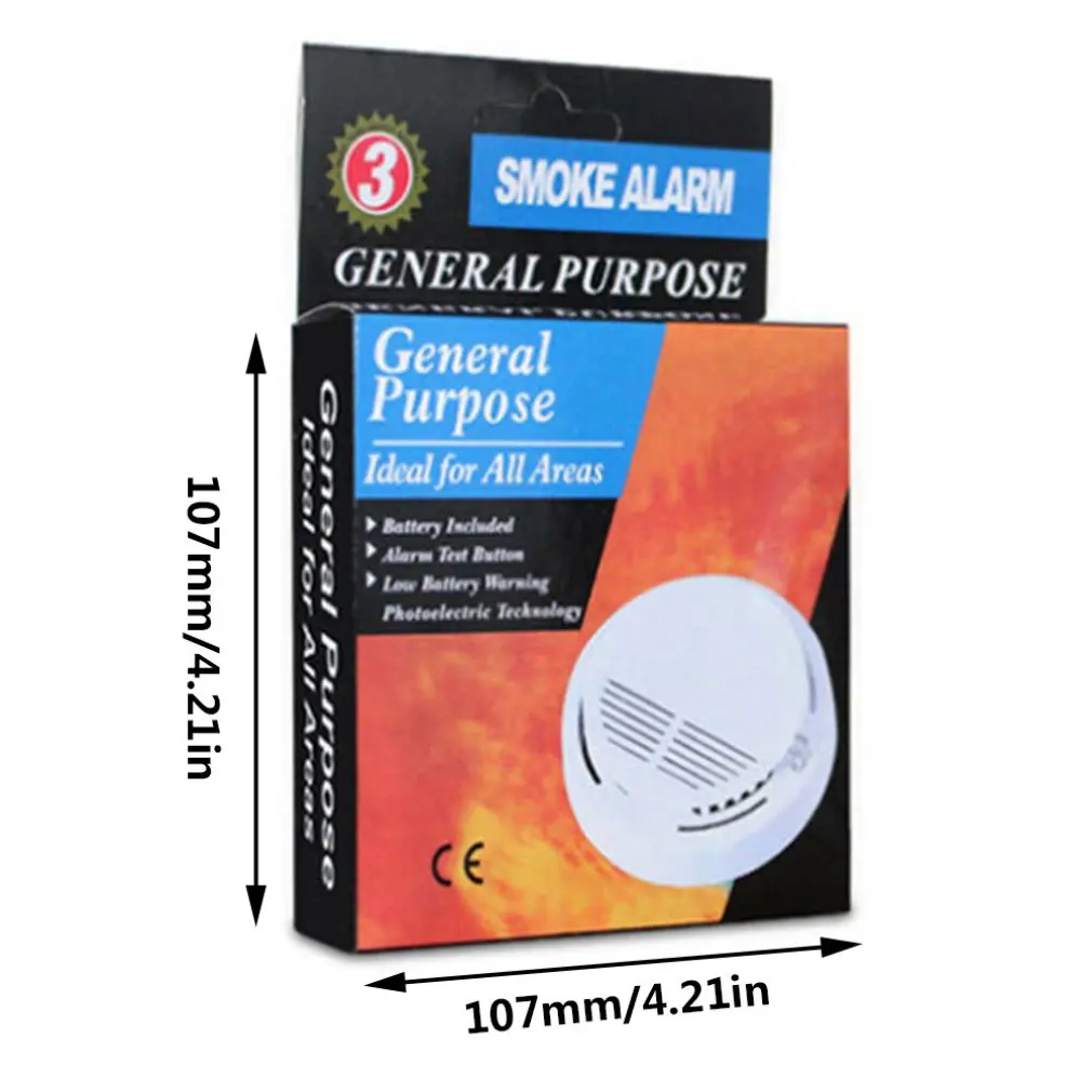 Acj168 Independent Smoke Alarm Smoke Alarm Independent Smoke Detector Wireless Home Fire Sound And Light Sensor Sensor
Acj168 Independent Smoke Alarm Smoke Alarm Independent Smoke Detector Wireless Home Fire Sound And Light Sensor Sensor