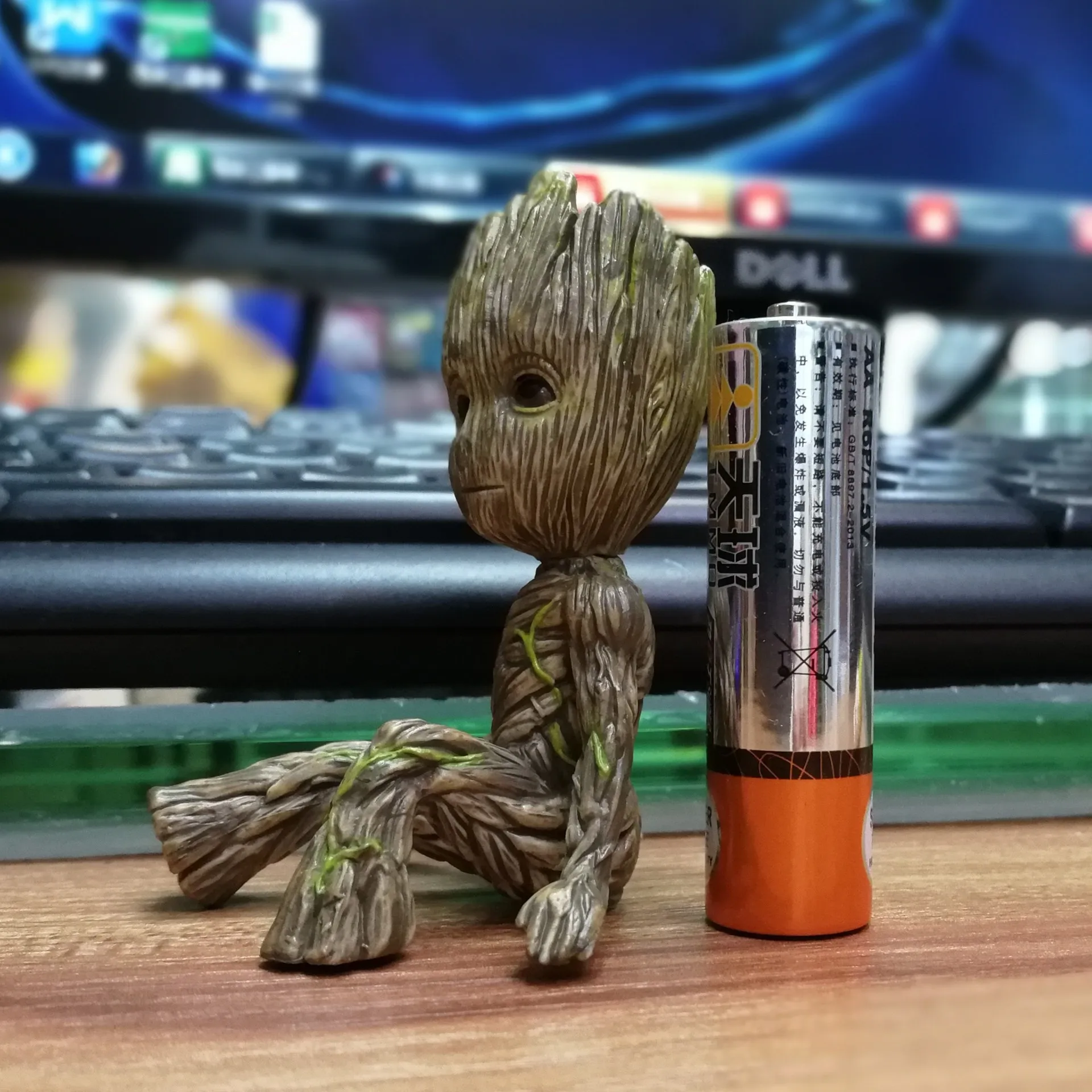 Marvel Guardians of The Galaxy Tiny Groot Baby Tree Man фигурка игрушки 10 см|Игровые фигурки и