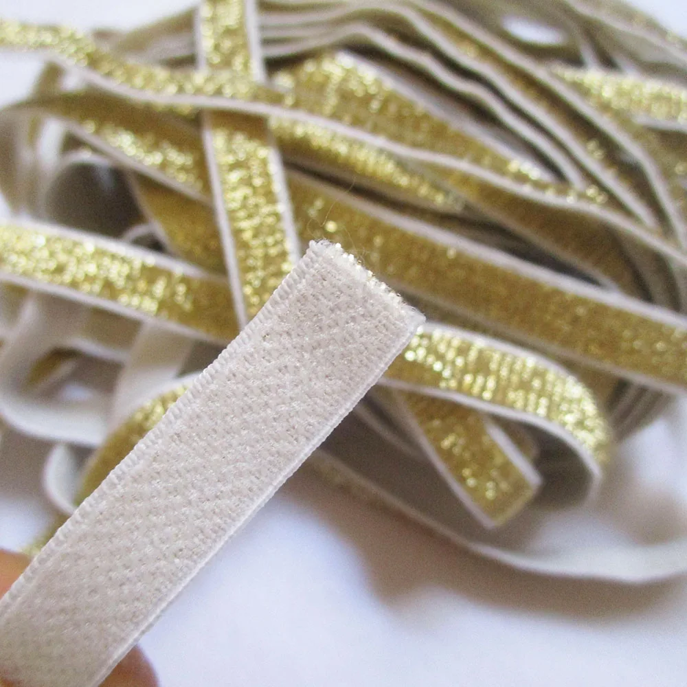 10 Meters 1 CM Shiny Soft Stretch Bands For Undergarments Shoulder strap Spandex Elastic Ribbon Sewing Trim Waist Band Accessory | Дом и сад