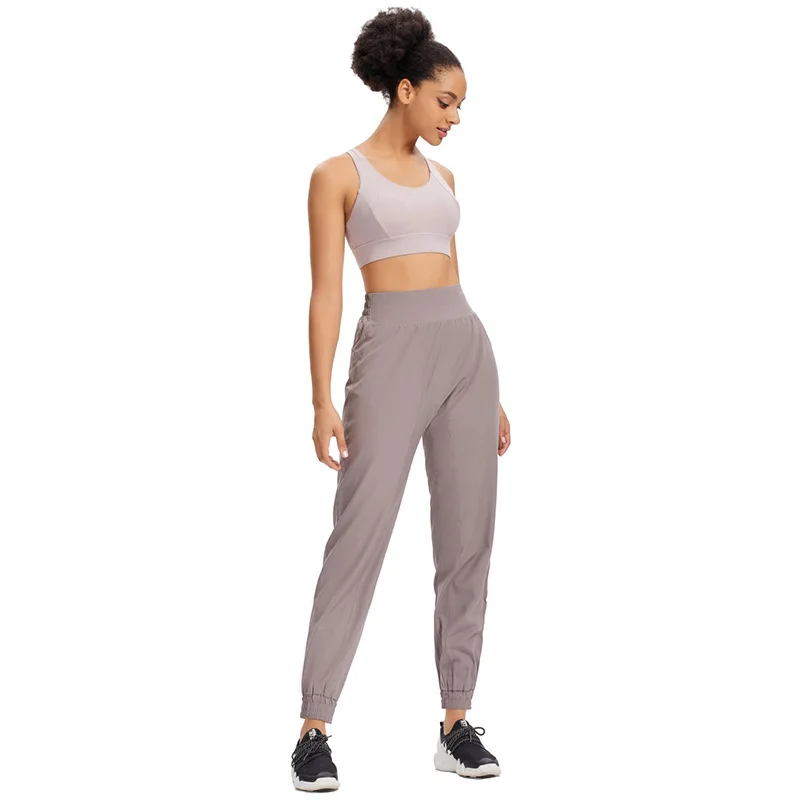 Women's Sports Yoga Pants Loose Running Ankle-Length Stretchy Sports Pants 
Women's Sports Yoga Pants Loose Running Ankle-Length Stretchy Sports Pants