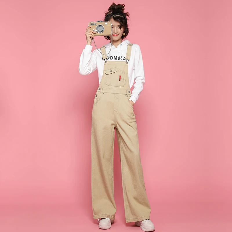 2020 straight leg new loose web celebrity high waist slimming overalls jumpsuit popular for women 
2020 straight leg new loose web celebrity high waist slimming overalls jumpsuit popular for women