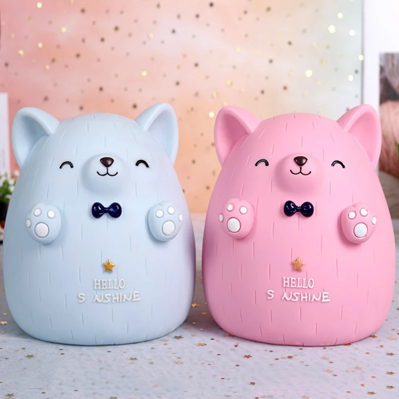 Cartoon Dog Piggy Bank Cat Piggy Bank Coin Storage Box Kids Toy Birthday Gift Home Decoration Piggy Bank Children Piggy Bank
Cartoon Dog Piggy Bank Cat Piggy Bank Coin Storage Box Kids Toy Birthday Gift Home Decoration Piggy Bank Children Piggy Bank