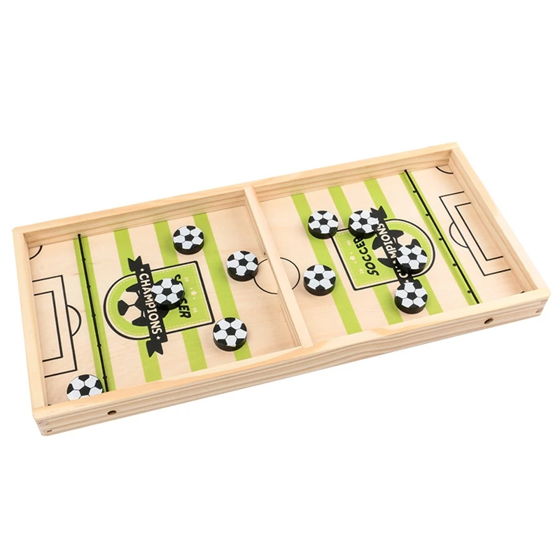 Игра Fast Sling Puck, 1 набор интерактивных игр для родителей и детей, 1 шахматная доска и 10 шахматных предметов, настольная игра для игры в футбол
Игра Fast Sling Puck, 1 набор интерактивных игр для родителей и детей, 1 шахматная доска и 10 шахматных предметов, настольная игра для игры в футбол