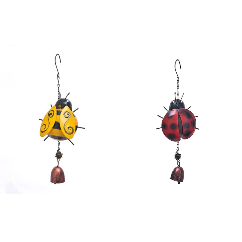 Подвеска для гостиной 2 шт., изысканный металлический кулон в форме насекомых для улицы и сада, Подарочные музыкальные подвески в форме насе...
Подвеска для гостиной 2 шт., изысканный металлический кулон в форме насекомых для улицы и сада, Подарочные музыкальные подвески в форме насе...