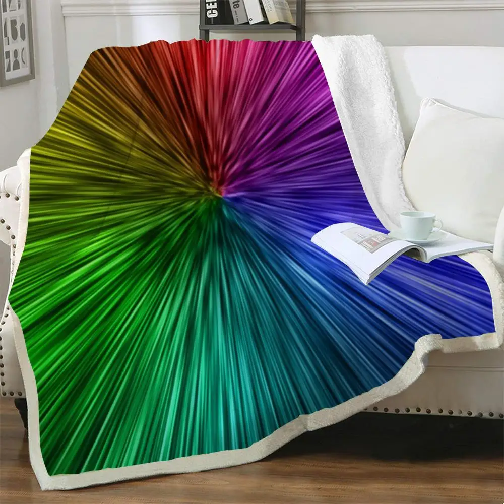 NKNK Brank Dizziness Blankets Abstract 3D Print Line Thin Quilt Colorful Bedspread For Bed Sherpa Blanket Animal Vintage Pattern
NKNK Brank Dizziness Blankets Abstract 3D Print Line Thin Quilt Colorful Bedspread For Bed Sherpa Blanket Animal Vintage Pattern