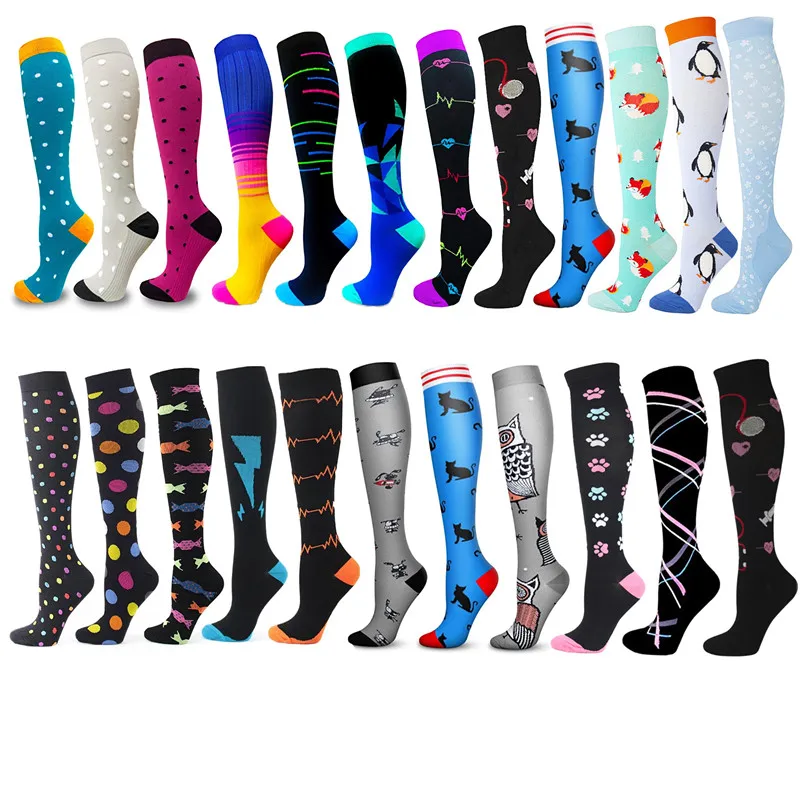 58 Styles Compression Socks Marathon Running Sports Socks For Women Men Best For Athletic, Edema, Diabetic,Flight ,Shin Splints
58 Styles Compression Socks Marathon Running Sports Socks For Women Men Best For Athletic, Edema, Diabetic,Flight ,Shin Splints