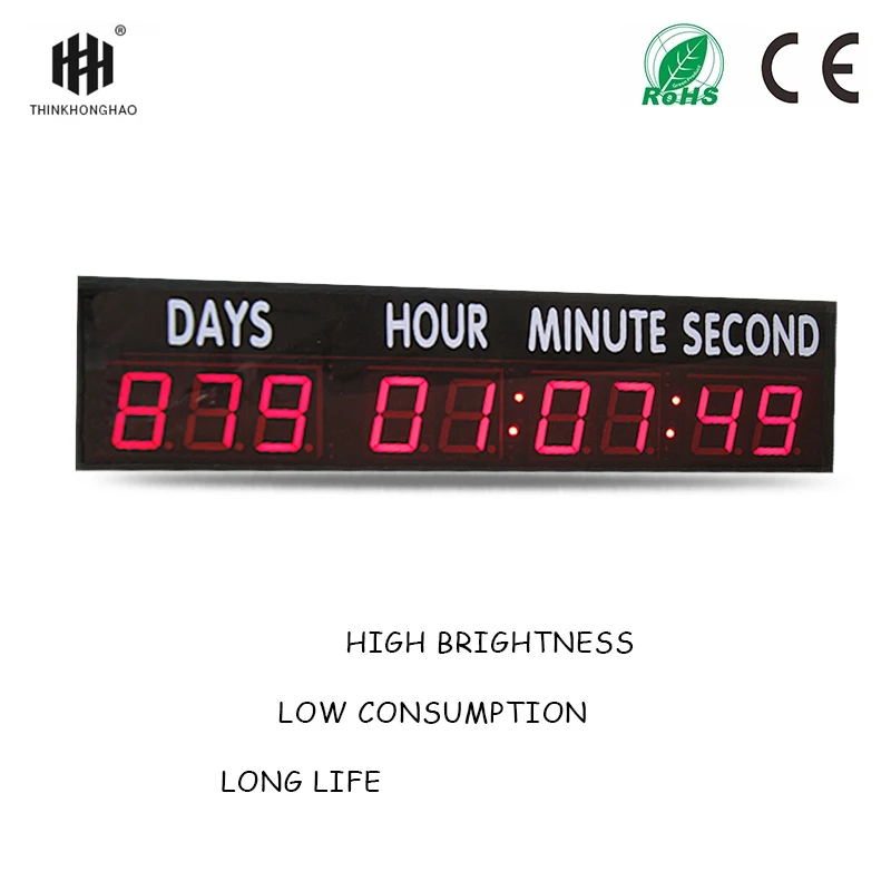 free shipping large size 4inch days,hours,minutes and seconds countdown clock(HIT9-4R with sticker)
free shipping large size 4inch days,hours,minutes and seconds countdown clock(HIT9-4R with sticker)