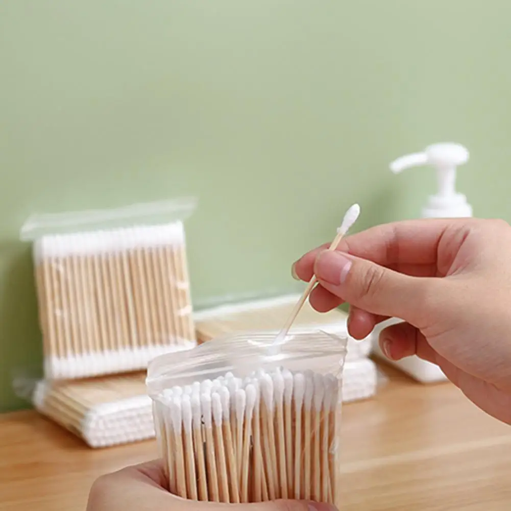 Lightweight 1 Bag Great Disposable Beauty Makeup Swab Wood Makeup Swab No Odor for Dorm
Lightweight 1 Bag Great Disposable Beauty Makeup Swab Wood Makeup Swab No Odor for Dorm
