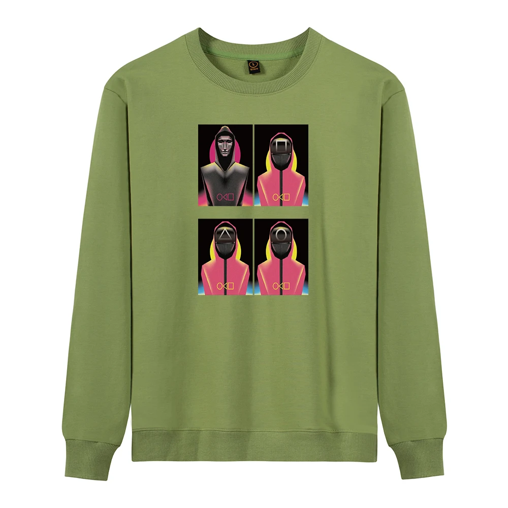 Женский свитшот с забавным принтом игра кальмар, Осенние простые хипстерские женские толстовки, модная одежда в стиле Харадзюку, городские ...
Женский свитшот с забавным принтом игра кальмар, Осенние простые хипстерские женские толстовки, модная одежда в стиле Харадзюку, городские ...