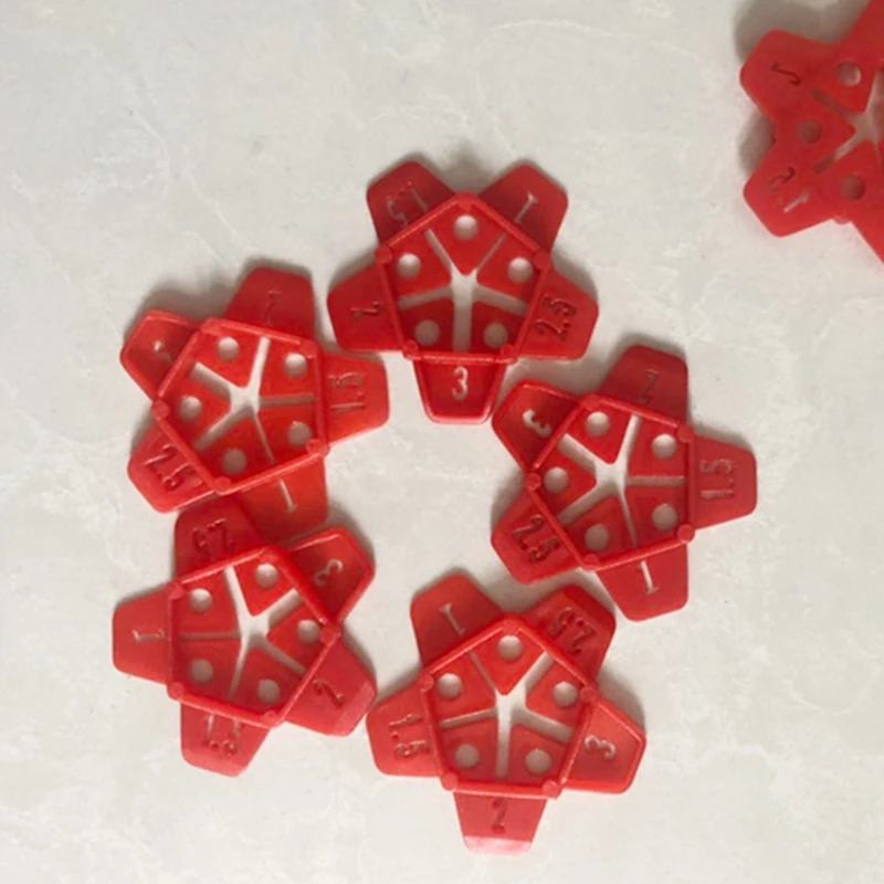 X37E 50 pcs Reusable Level Wedges Tile Spacers 1mm/1.5mm/2mm/2.5mm/3mm Tile Leveling System Leveler Locator Spacers Plier 
X37E 50 pcs Reusable Level Wedges Tile Spacers 1mm/1.5mm/2mm/2.5mm/3mm Tile Leveling System Leveler Locator Spacers Plier