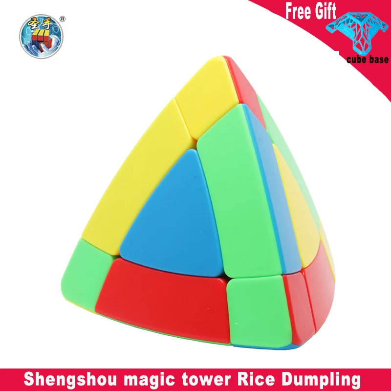 

Newest Shengshou Rice Dumpling Magic 3x3 Mastermorphix Cube magic tower 3x3x3 Speed neo Cubo Magico Puzzle Educational toys