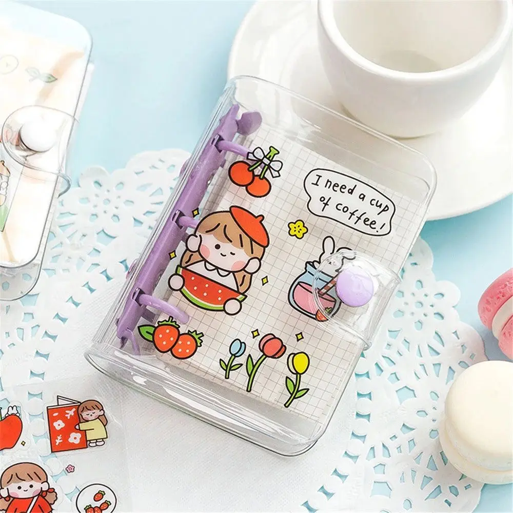 School Stationery PVC Portable Card Holder Hand Account Binder Notebook Loose-leaf Notebook 3 Hole Binder Coil Handbook
School Stationery PVC Portable Card Holder Hand Account Binder Notebook Loose-leaf Notebook 3 Hole Binder Coil Handbook