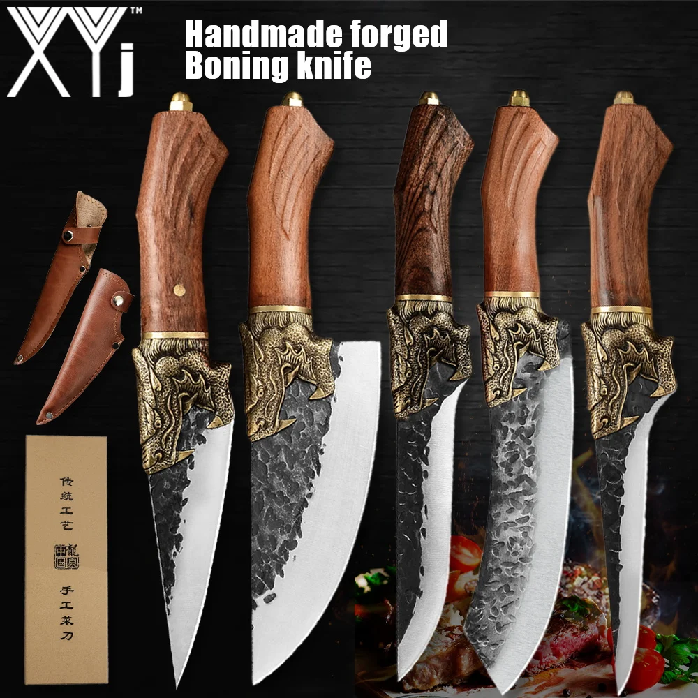 Китайский шеф-нож XYj 7cr17, Высокоуглеродистый нож шеф-повара 6, 7, 5, 6,5 дюймов, с кожаной обложкой, нарезка, утилита, рукоятка Longquan Dragon
Китайский шеф-нож XYj 7cr17, Высокоуглеродистый нож шеф-повара 6, 7, 5, 6,5 дюймов, с кожаной обложкой, нарезка, утилита, рукоятка Longquan Dragon