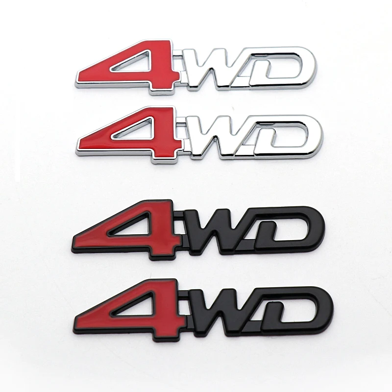 3D металлическая наклейка 4WD эмблема значок наклейки для Daihatsu Terios Sirion Mira материал