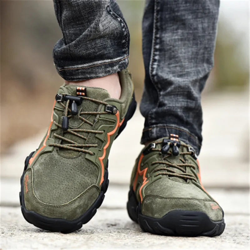 Size 46 47 48 Fashion Men's Genuine Leather Waterproof Outdoor Casual Shoes Spring Autumn High Quality Lace-Up Rubber Sneakers
Size 46 47 48 Fashion Men's Genuine Leather Waterproof Outdoor Casual Shoes Spring Autumn High Quality Lace-Up Rubber Sneakers