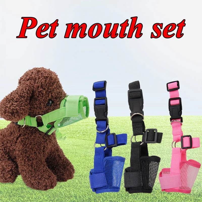 Anti-strike Mouth Cover Mesh Pet Mouth Cover Soft Pet Supplies Breathable Anti-breakaway Dog Mouth Cover Polyester Durable
Anti-strike Mouth Cover Mesh Pet Mouth Cover Soft Pet Supplies Breathable Anti-breakaway Dog Mouth Cover Polyester Durable