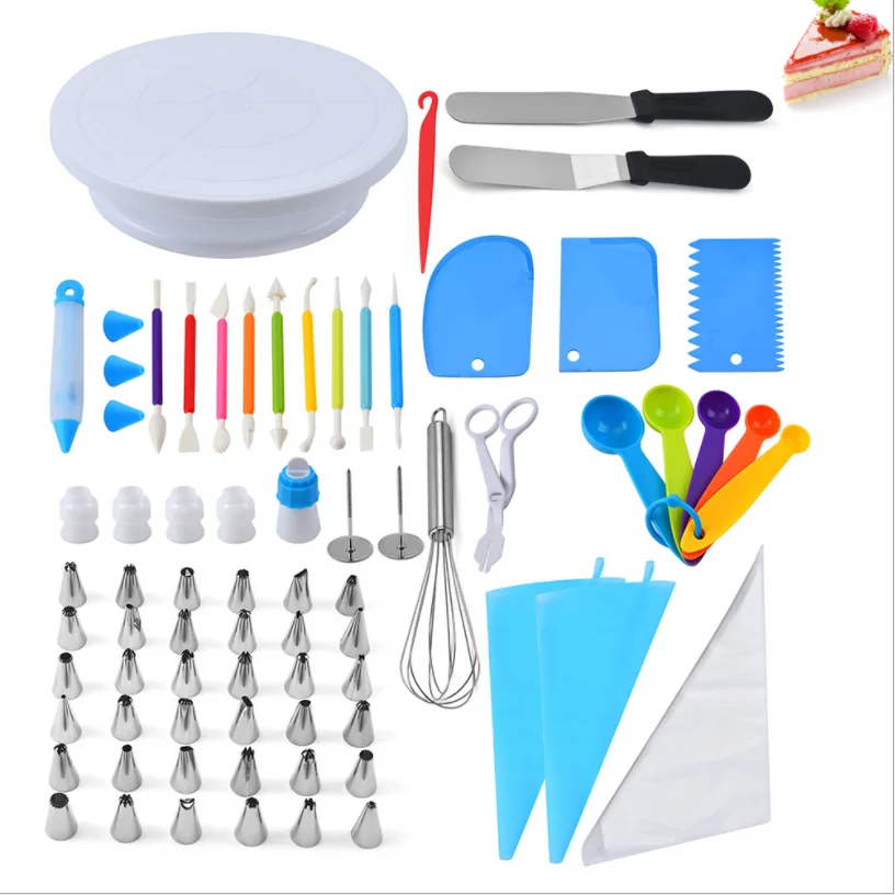 2021 Hot sale 66 pcs Baking Pastry Cake tools Accessories Reposteria Cake cream Decorating Supplies Kit Set
2021 Hot sale 66 pcs Baking Pastry Cake tools Accessories Reposteria Cake cream Decorating Supplies Kit Set
