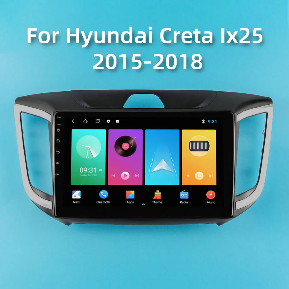2 Din Android Car Radio For Hyundai Creta Ix25 2015-2018 10.1" Screen CAR Gps Multimedia Auto Audio Autoradio Head Unit Stereo
2 Din Android Car Radio For Hyundai Creta Ix25 2015-2018 10.1" Screen CAR Gps Multimedia Auto Audio Autoradio Head Unit Stereo