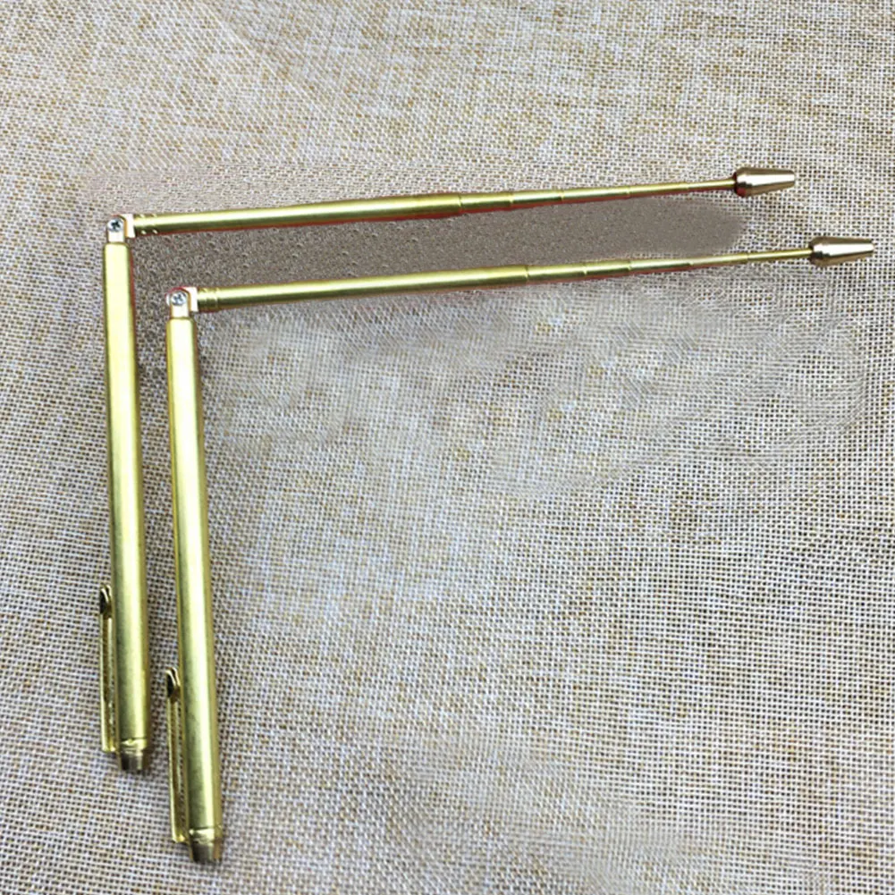 2pcs/set Water Detector Flexible Durable Brass Tools Adjustable Finding Dowsing Rods Measuring Instruments Divining Witching
2pcs/set Water Detector Flexible Durable Brass Tools Adjustable Finding Dowsing Rods Measuring Instruments Divining Witching