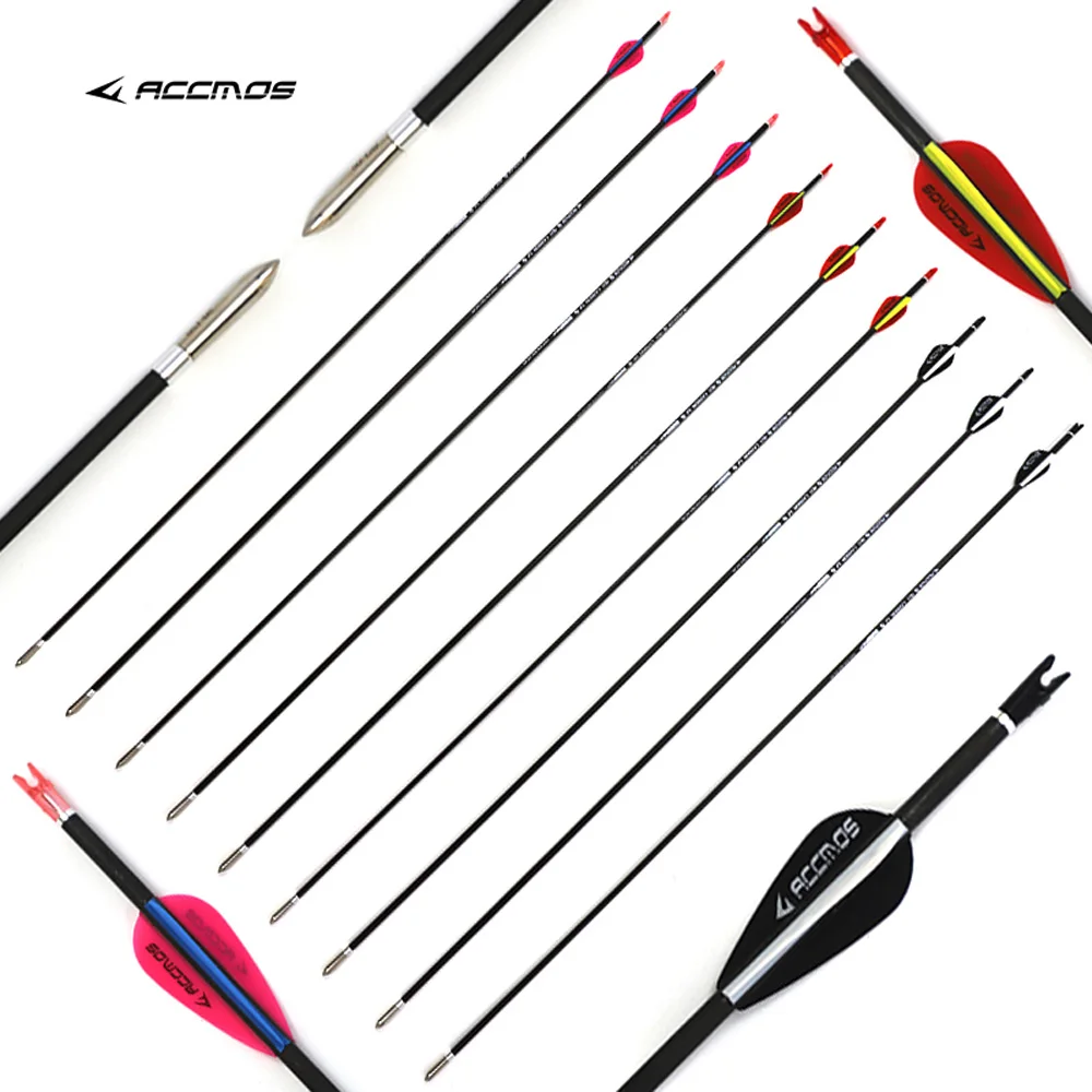 12pcs ID 3.2mm Carbon Arrow Spine 350 400 500 550 600 650 700 750 800 850 900 1000 Archery for Compound /Recure Bow Shooting
12pcs ID 3.2mm Carbon Arrow Spine 350 400 500 550 600 650 700 750 800 850 900 1000 Archery for Compound /Recure Bow Shooting