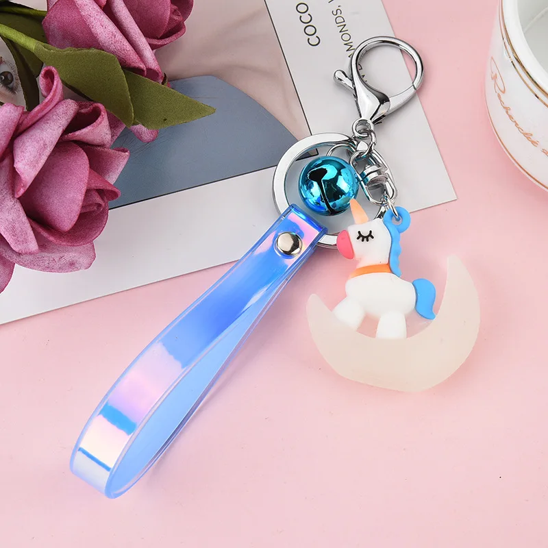 Creative Rainbow Animal Luminous Unicorn Keychain Moon Silica Gel Decompression Key Chain Women Car Bag Decoration Girl Gift
Creative Rainbow Animal Luminous Unicorn Keychain Moon Silica Gel Decompression Key Chain Women Car Bag Decoration Girl Gift