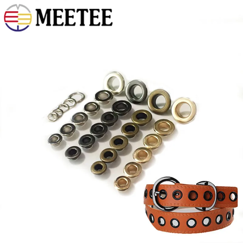 50pcs Meetee 3.5-15mm Copper Eyelet Buckles O Ring Rivet Buttons DIY Bag Strap Belt Garment Webbing Shoes Sewing Accessories
50pcs Meetee 3.5-15mm Copper Eyelet Buckles O Ring Rivet Buttons DIY Bag Strap Belt Garment Webbing Shoes Sewing Accessories
