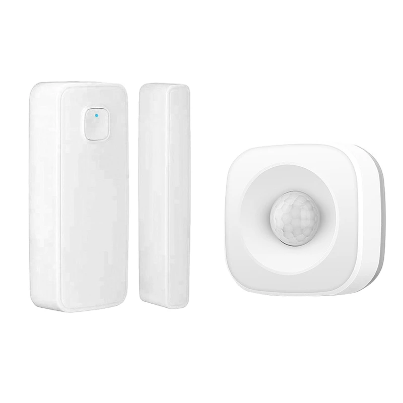Wi-Fi инфракрасный детектор двери и окна Tuya, Сигнализация Smart Life, уведомления, Alexa Google IFTTT, 2 в 1 комплекте
Wi-Fi инфракрасный детектор двери и окна Tuya, Сигнализация Smart Life, уведомления, Alexa Google IFTTT, 2 в 1 комплекте