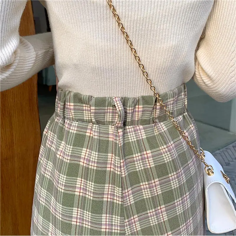 Plus Size 4XL Plaid Women's Wide Leg Pants Spring High Waist Straight Women Pant 2021 Elegant New Loose Ladies Office Trouser 
Plus Size 4XL Plaid Women's Wide Leg Pants Spring High Waist Straight Women Pant 2021 Elegant New Loose Ladies Office Trouser