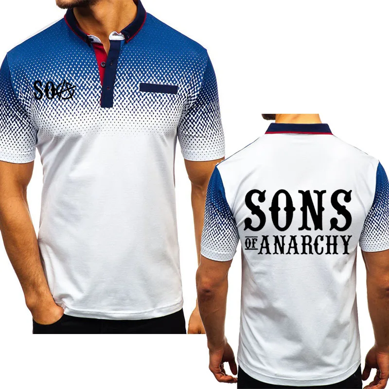 2020 The New Summer Mens Polo tops SAMCRO printing high quality Short sleeve Fashion casual Cotton Men's tops
2020 The New Summer Mens Polo tops SAMCRO printing high quality Short sleeve Fashion casual Cotton Men's tops