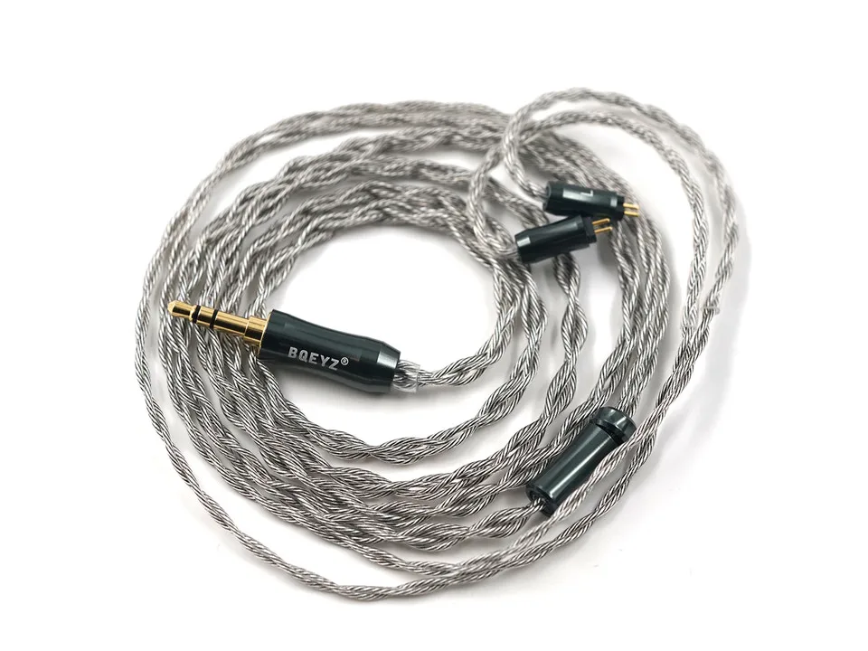 BQEYZ Autumn 2Pin 0.78mm 4 Shares Single Crystal Copper + Silver-plated Mixed HiFi Earphone Replacement Cable
BQEYZ Autumn 2Pin 0.78mm 4 Shares Single Crystal Copper + Silver-plated Mixed HiFi Earphone Replacement Cable
