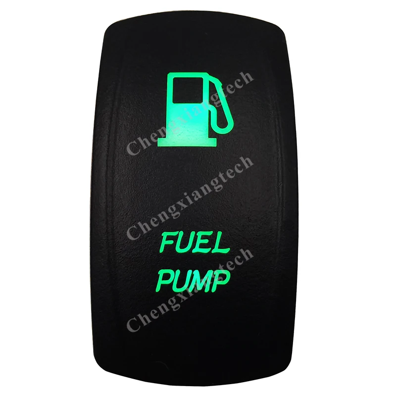 12V 24V Boat Car 5 Pin ON/OFF SPST Rocker Toggle Switch- FUEL PUMP - Green Led Waterproof IP66 for Carling ARB 4X4 NARVA
12V 24V Boat Car 5 Pin ON/OFF SPST Rocker Toggle Switch- FUEL PUMP - Green Led Waterproof IP66 for Carling ARB 4X4 NARVA