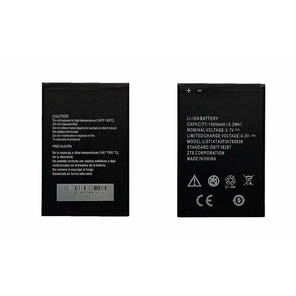 Батарея аккумуляторная Suqy LI3714T42P3H765039 для телефона ZTE Blade Q3 T230 AF3 T220 A3 T221 A5 AF5