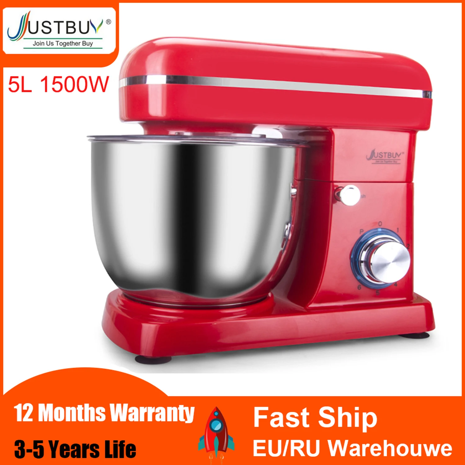 24 Month warranty Food Processor 1500W 6-speed Kitchen Stand Mixer Cream Egg Whisk Blender Cake Dough Mixer Bread Maker Machine
24 Month warranty Food Processor 1500W 6-speed Kitchen Stand Mixer Cream Egg Whisk Blender Cake Dough Mixer Bread Maker Machine