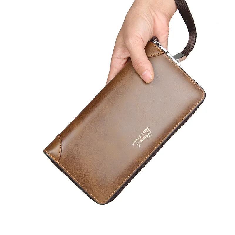 2022New Fashion Men Clutch Bag PU Large Capacity Cell Phone Pocket Passport Pack Multifunction Wallet For Boys Clip Wrist Bag
2022New Fashion Men Clutch Bag PU Large Capacity Cell Phone Pocket Passport Pack Multifunction Wallet For Boys Clip Wrist Bag