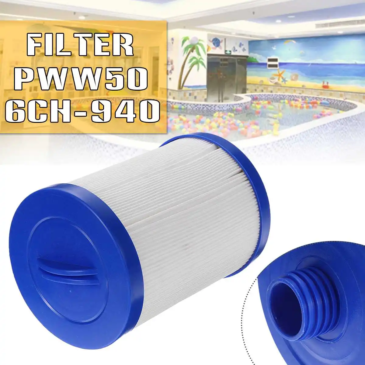 Children Swimming Pool Accessories 1Pcs PWW50 6CH-940 Hot Tub Filter for Spa Tubs Kids
Children Swimming Pool Accessories 1Pcs PWW50 6CH-940 Hot Tub Filter for Spa Tubs Kids