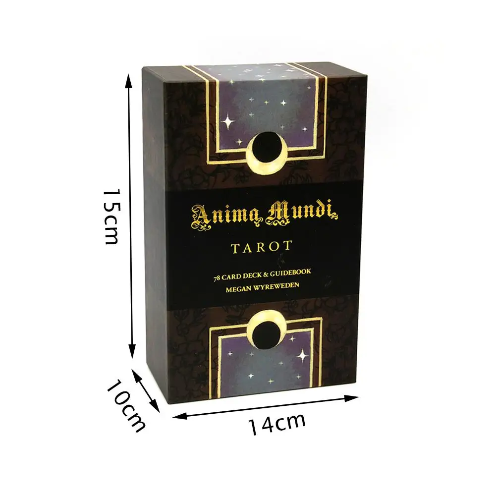 78 Новый позолоченный серии Anima Mundi английский для новой версии Tarot колода карт Oracle