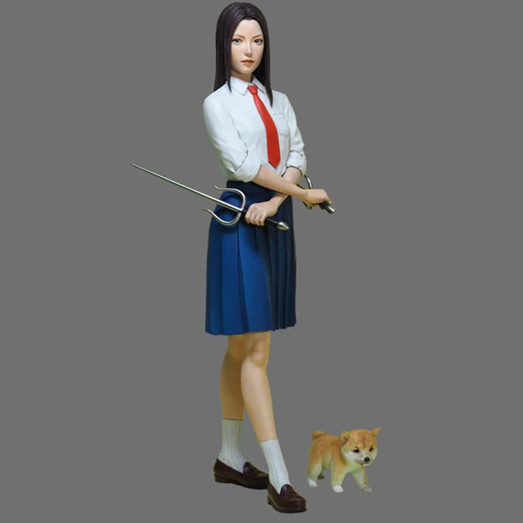 1/8 "Girls Weapon"series High school girl with "Sai (weapon)" Resin kit Figure GK Reality Japan Uncoated No colour
1/8 "Girls Weapon"series High school girl with "Sai (weapon)" Resin kit Figure GK Reality Japan Uncoated No colour