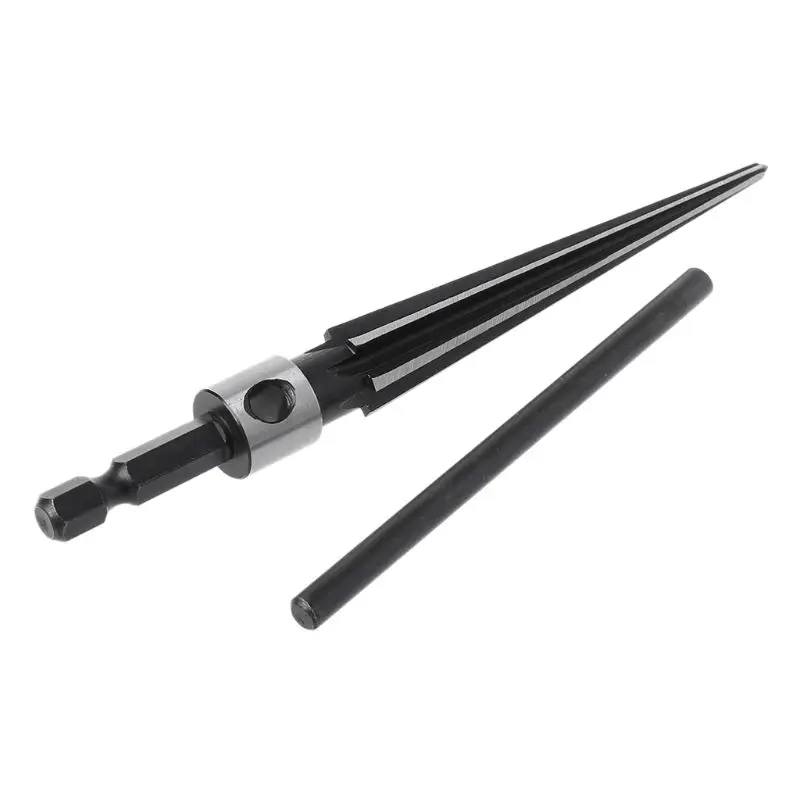C5AC 3-13mm Bridge Pin Hole Hand Held Reamer T Handle Tapered 6 Fluted Chamfer Bit Reaming Woodworker Core Drill Cutting Tool
C5AC 3-13mm Bridge Pin Hole Hand Held Reamer T Handle Tapered 6 Fluted Chamfer Bit Reaming Woodworker Core Drill Cutting Tool