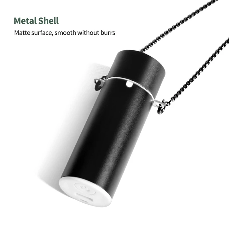 Fashionable Personal Wearable Mini Portable 19.99 Million Negative Ion Generator Hanging Neck Air Purifier Black
Fashionable Personal Wearable Mini Portable 19.99 Million Negative Ion Generator Hanging Neck Air Purifier Black