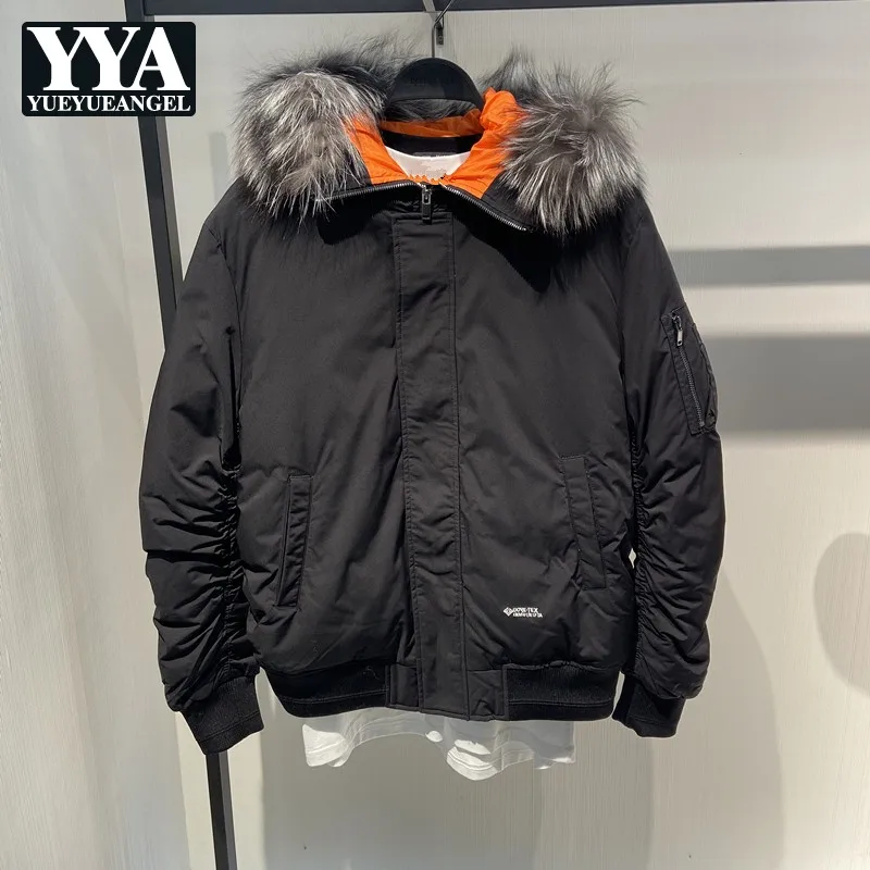 Korean Style Slim Mens New Black Zippers Pockets Fashion White Duck Down Jacket Hooded Concise Male Winter Sports Coat
Korean Style Slim Mens New Black Zippers Pockets Fashion White Duck Down Jacket Hooded Concise Male Winter Sports Coat