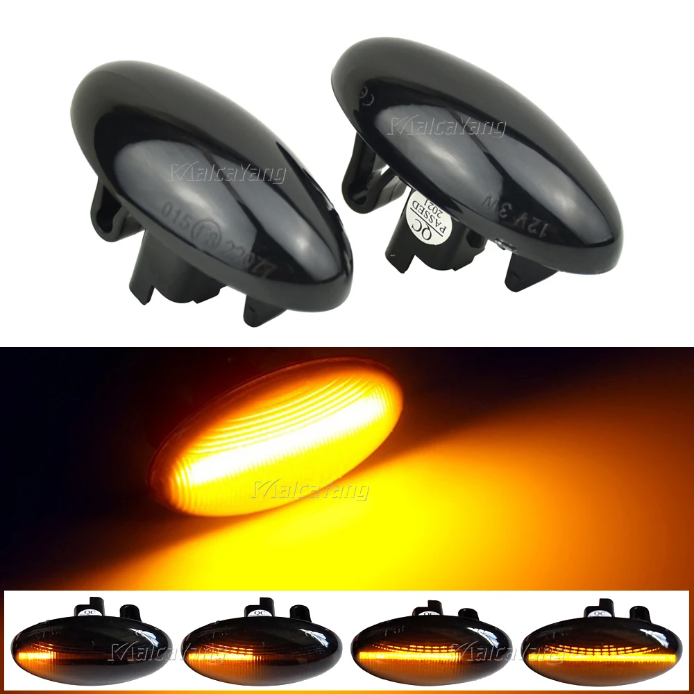For Peugeot 307 206 407 107 607 Citroen C1 C2 C3 C5 LED Dynamic Turn Signal Light Flowing Water Side Marker Indicator Light
For Peugeot 307 206 407 107 607 Citroen C1 C2 C3 C5 LED Dynamic Turn Signal Light Flowing Water Side Marker Indicator Light