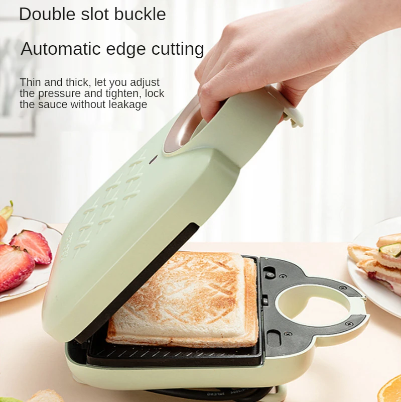 Electric Baking Pan Removable and Washable Double-sided Heating Sandwich Maker Waffle Maker Breakfast Maker
Electric Baking Pan Removable and Washable Double-sided Heating Sandwich Maker Waffle Maker Breakfast Maker