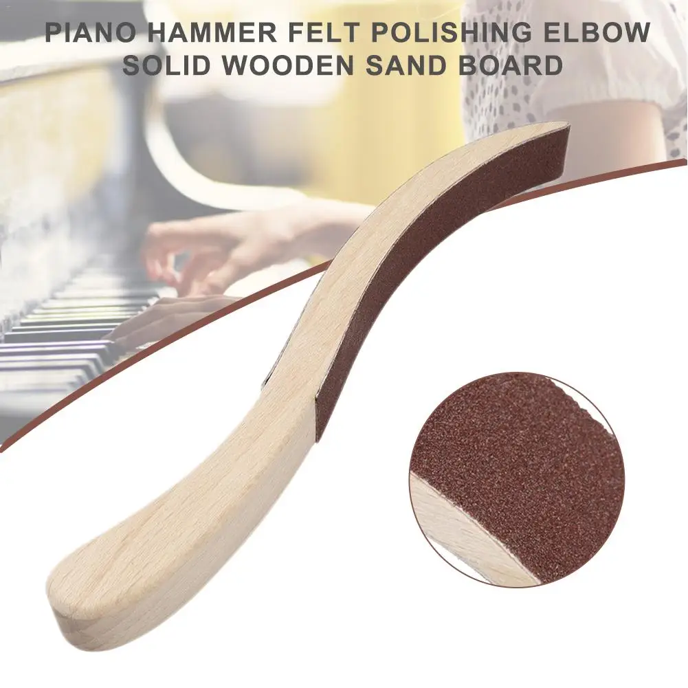 Piano Hammer Felt Polishing Elbow Solid Wood Sand Board One Pair Convenient And Durable Piano Accessories Musical Instrument 
Piano Hammer Felt Polishing Elbow Solid Wood Sand Board One Pair Convenient And Durable Piano Accessories Musical Instrument