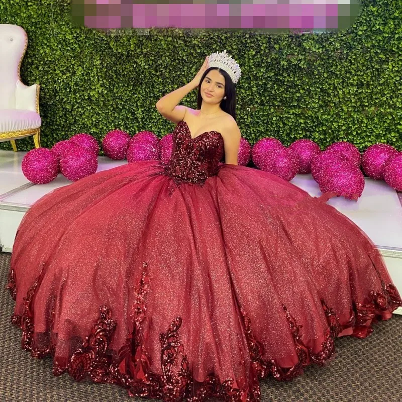 Amazing Burgundy Quinceanera Dresses vestido de 15 años 2020 Sweet 16 Dress Lace Applique High Quality vestidos de xv años
Amazing Burgundy Quinceanera Dresses vestido de 15 años 2020 Sweet 16 Dress Lace Applique High Quality vestidos de xv años