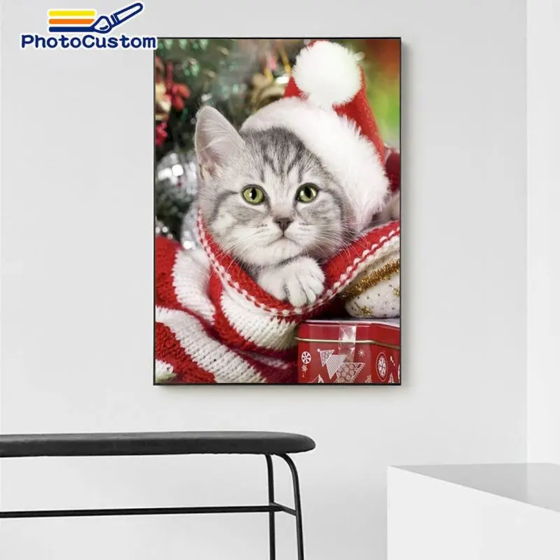 PhotoCustom Painting By Numbers Cats For Adults HandPainted Unique Gift Oil Picture By Number 40x50cm Frame Home Wall Photo
PhotoCustom Painting By Numbers Cats For Adults HandPainted Unique Gift Oil Picture By Number 40x50cm Frame Home Wall Photo