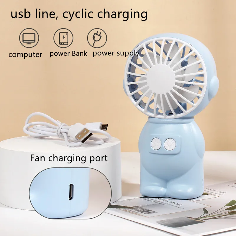 1pc Cute Portable Mini Fan Space Astronaut Night Light Small Fan Usb Charging Summer Cooler For Outdoor Travel Office#42
1pc Cute Portable Mini Fan Space Astronaut Night Light Small Fan Usb Charging Summer Cooler For Outdoor Travel Office#42