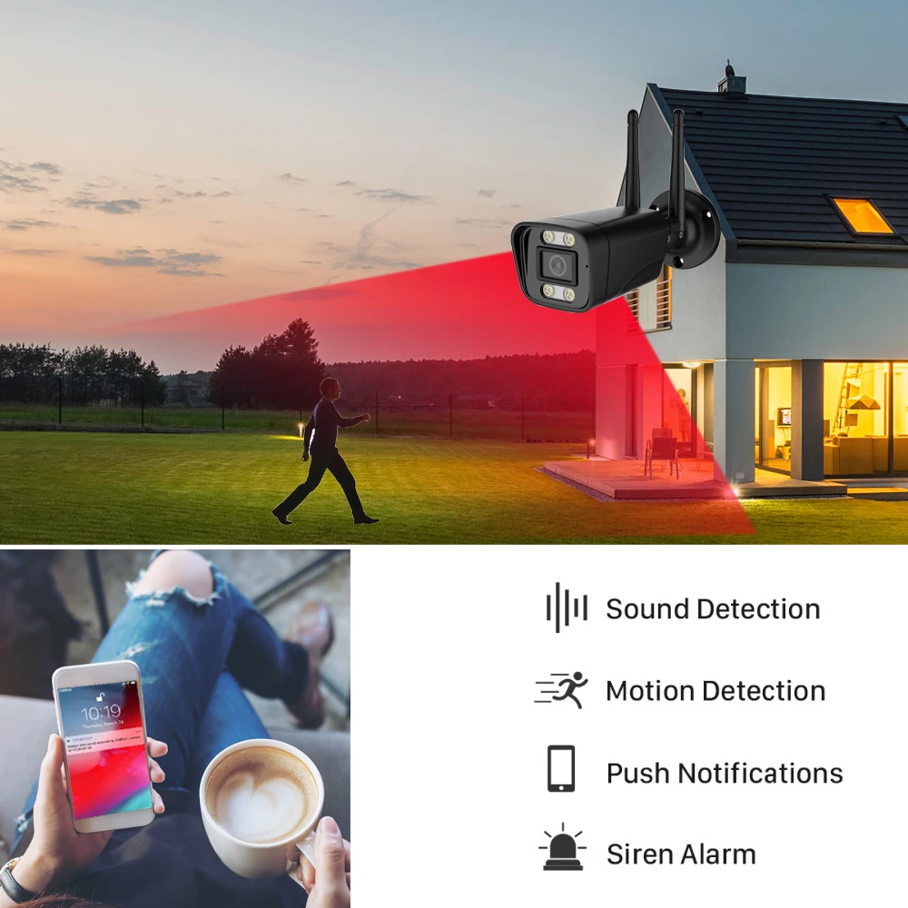 3G 4G Sim Card Camera 5MP IP WIFI Wireless Outdoor Security Bullet Camera CCTV Metal P2P Onvif Two Way Audio Camhi 1080P
3G 4G Sim Card Camera 5MP IP WIFI Wireless Outdoor Security Bullet Camera CCTV Metal P2P Onvif Two Way Audio Camhi 1080P