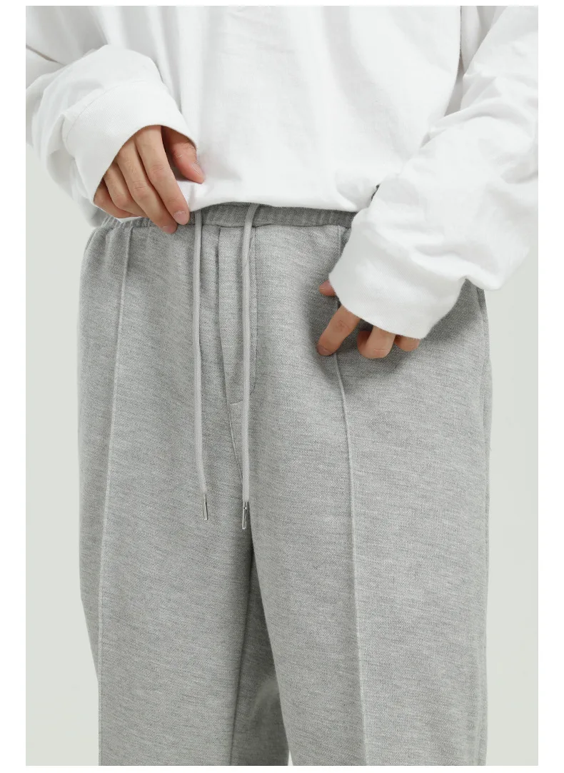 Men Loose Solid Color Elastic Waist Casual Straight Pants Male Streetwear Hip Hop Trousers Joggers Sweatpants
Men Loose Solid Color Elastic Waist Casual Straight Pants Male Streetwear Hip Hop Trousers Joggers Sweatpants