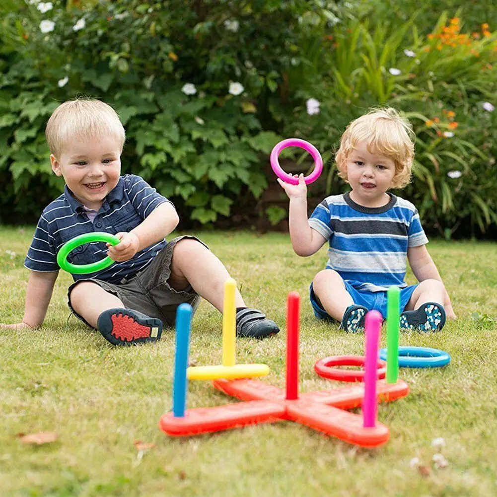 Ring Throwing Game Parent-child Interactive Activity Outdoor Fun Sports For Kids School Montessori Toys Coordinate Skills
Ring Throwing Game Parent-child Interactive Activity Outdoor Fun Sports For Kids School Montessori Toys Coordinate Skills